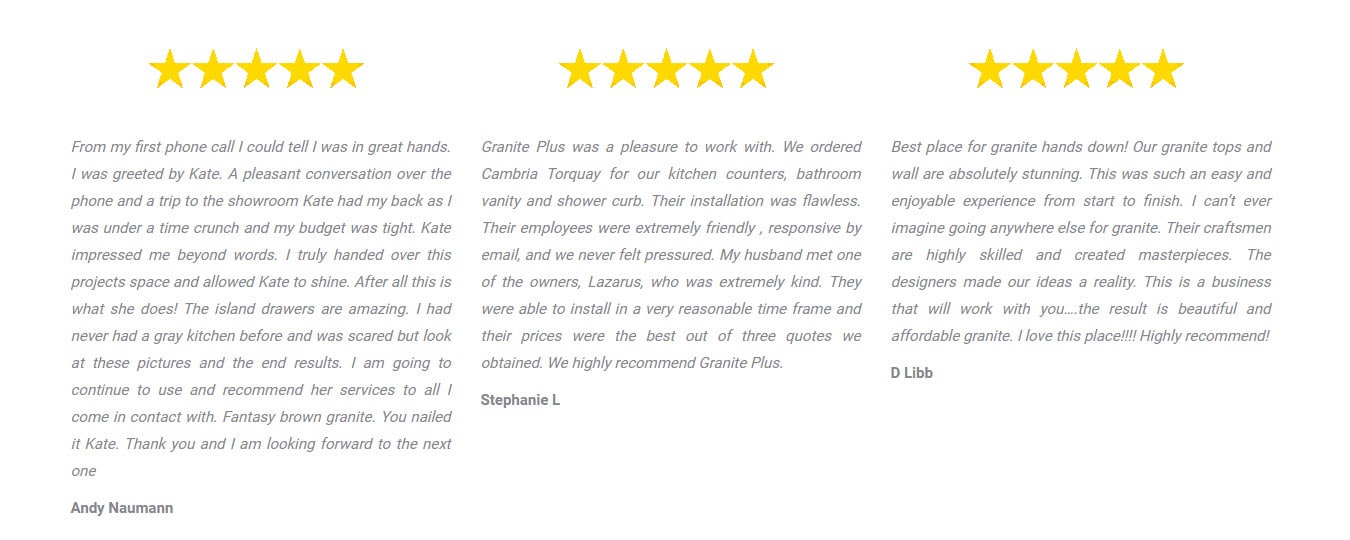 Granite Countertop Reviews Milwaukee