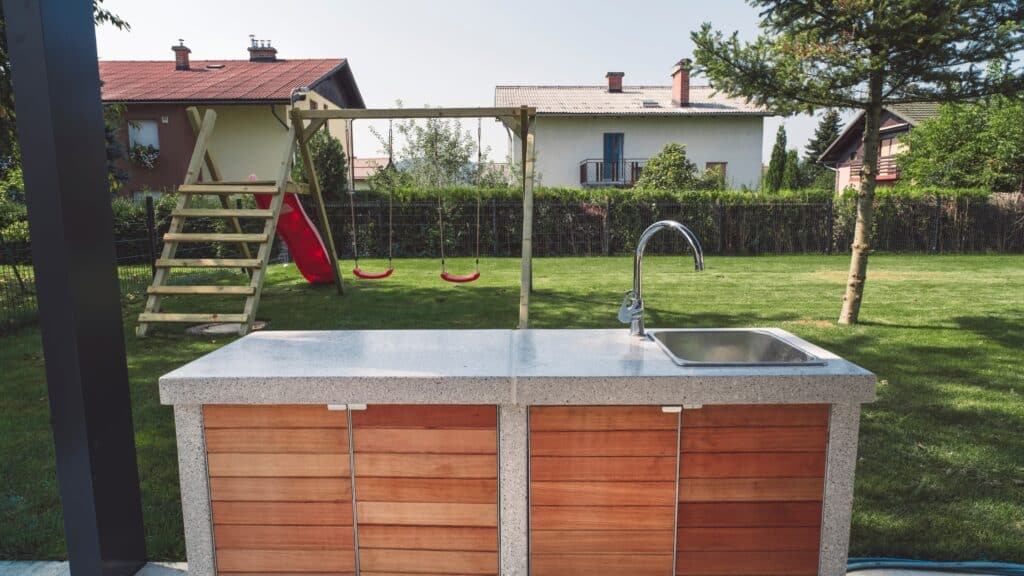 outdoor kitchen countertops outdoor kitchen countertops